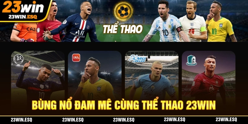 23WIN🎖️Link Đăng Nhập 23WIN.COM Chính Thức 2026 | Tặng 233K 18 Thể thao 23WIN quy tụ nhiều môn thể thao và giải đầu hàng đầu thế giới